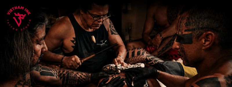 Polynesian tattooing